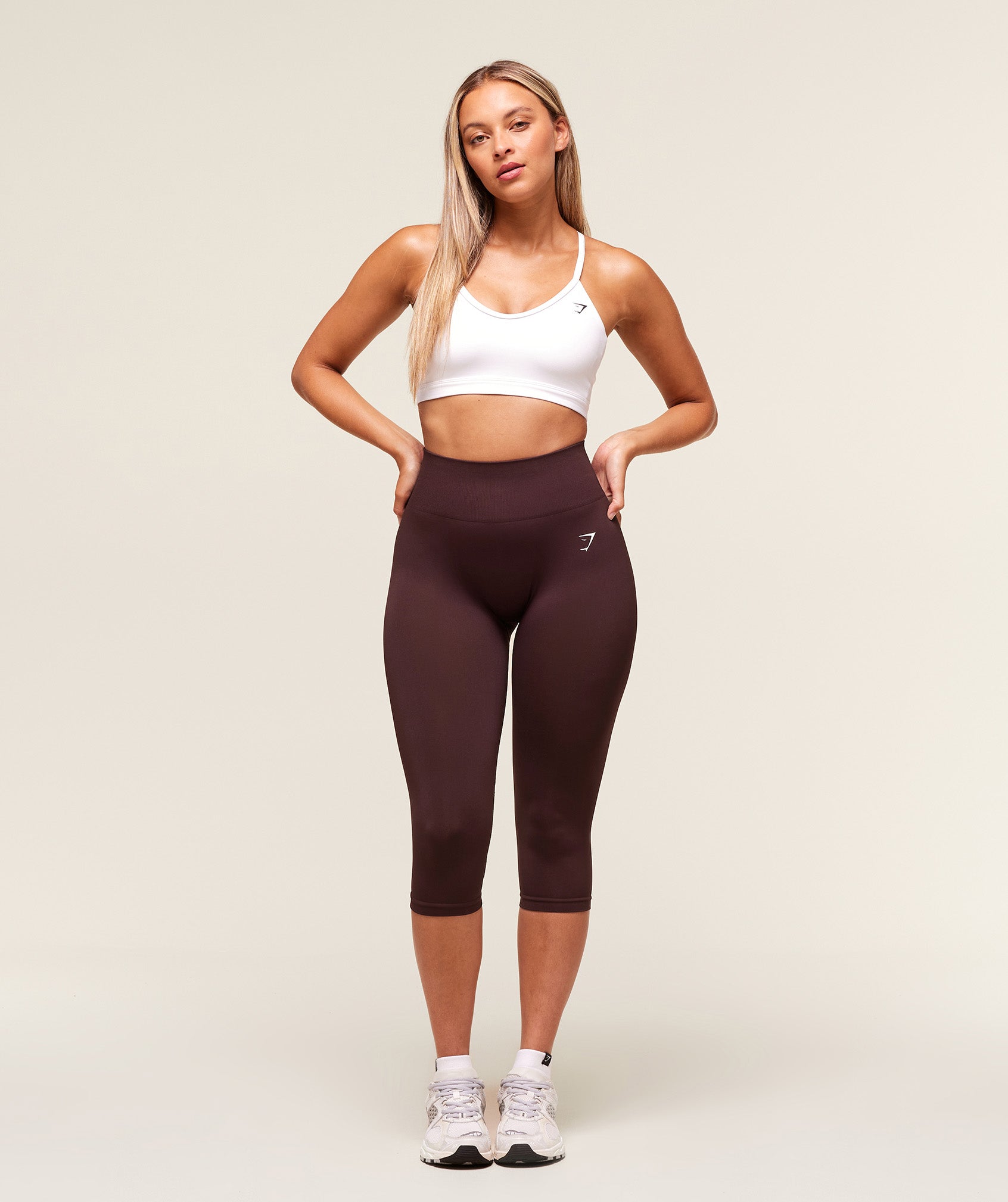 Everyday Seamless Capri Legging Cherry Purple