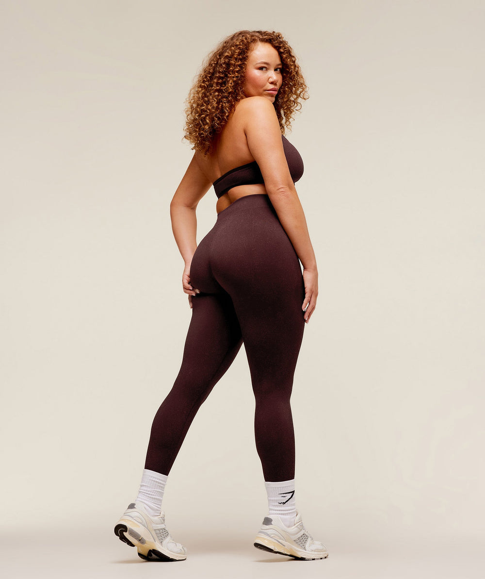 Adapt Fleck x Whitney Leggings Cherry Purple/Rich Maroon