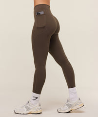 Lifting Pocket Leggings Archive Brown