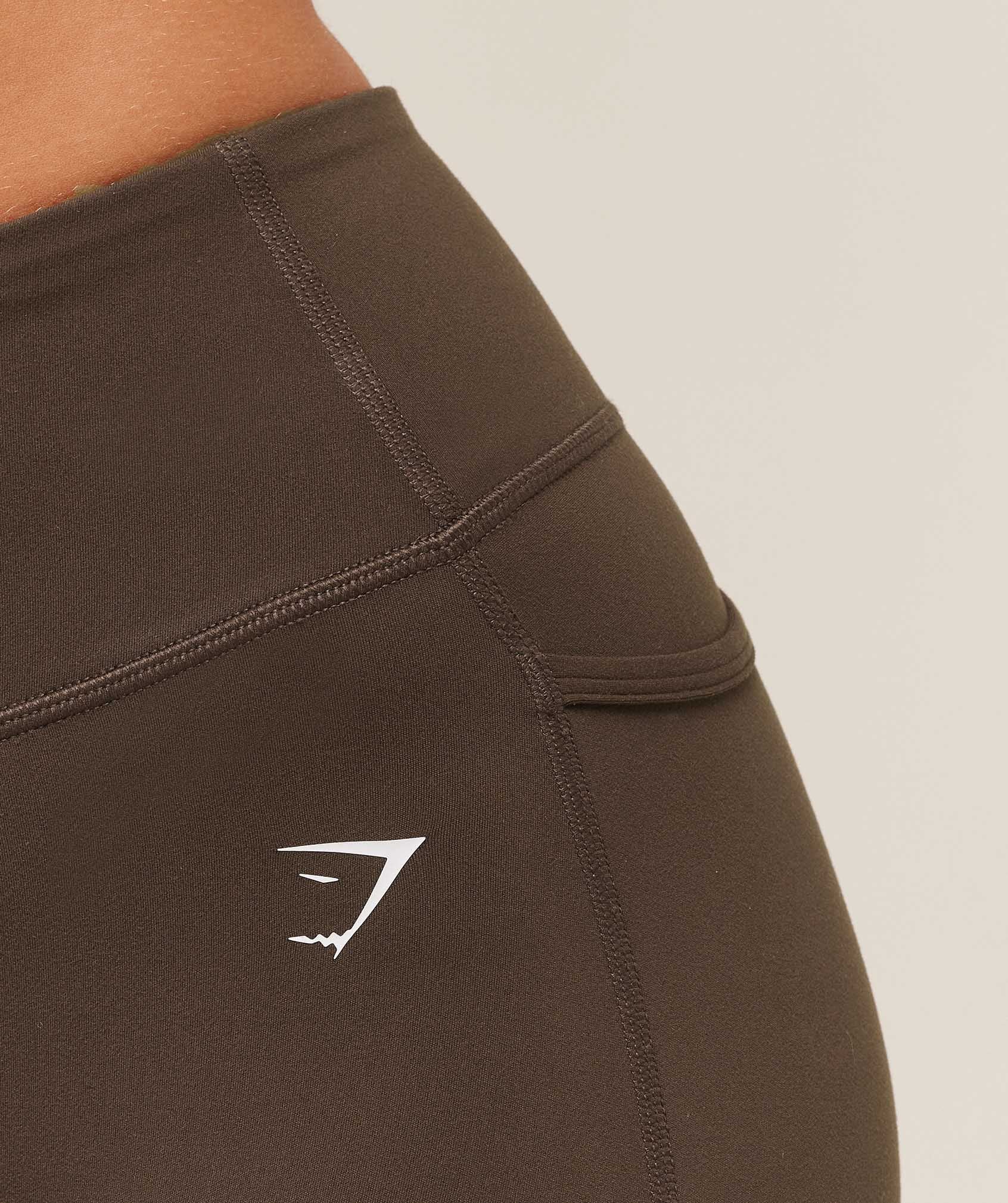 Lifting Pocket Leggings Archive Brown