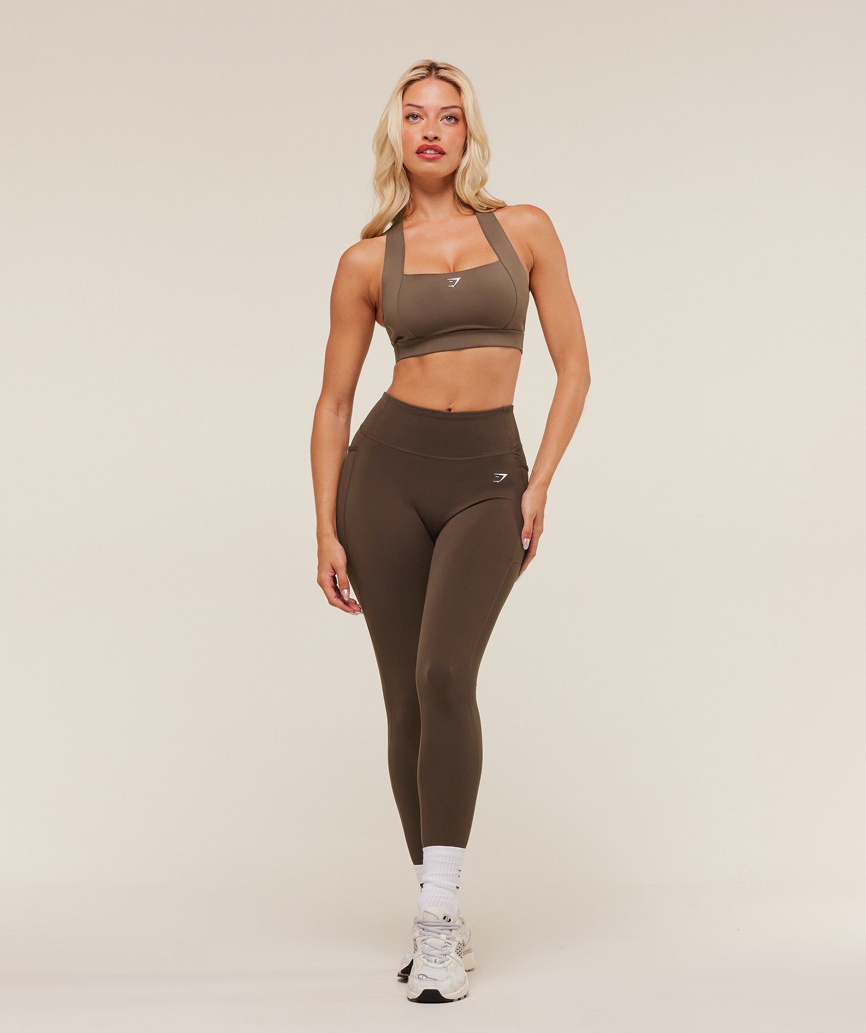 Lifting Pocket Leggings Archive Brown