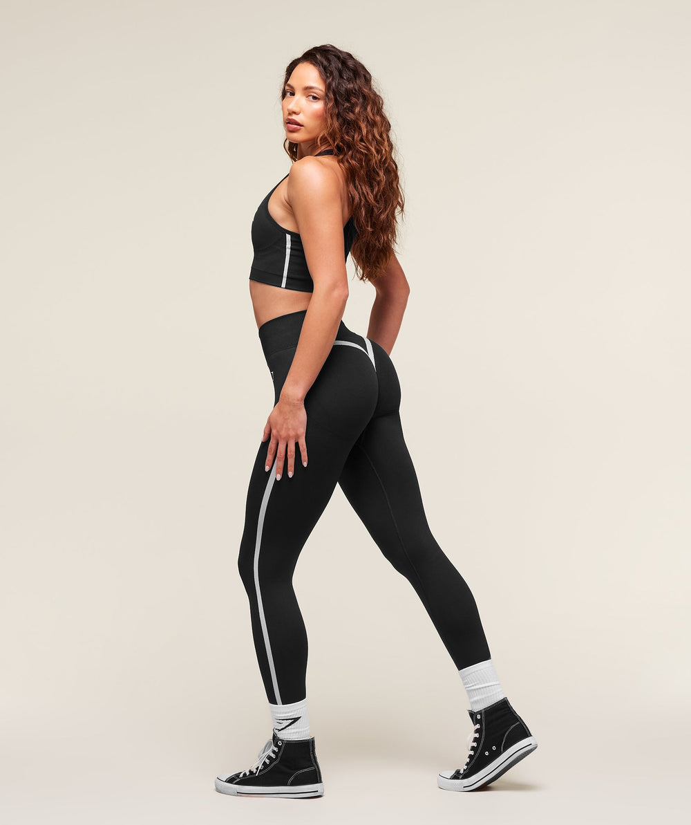 Lift Varsity Seamless Leggings Black