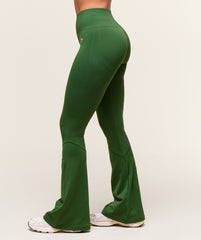 Everyday Seamless Flared Legging Athletic Green