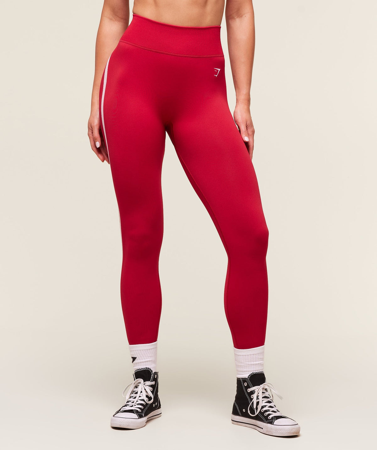 Lift Varsity Seamless Leggings Carmine Red