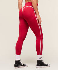 Lift Varsity Seamless Leggings Carmine Red