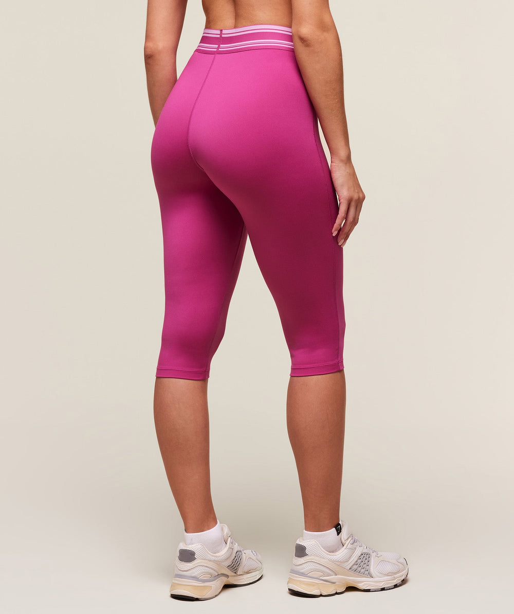 Retro Capri Leggings Winning Pink