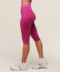 Retro Capri Leggings Winning Pink