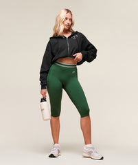 Retro Capri Leggings Classic Green