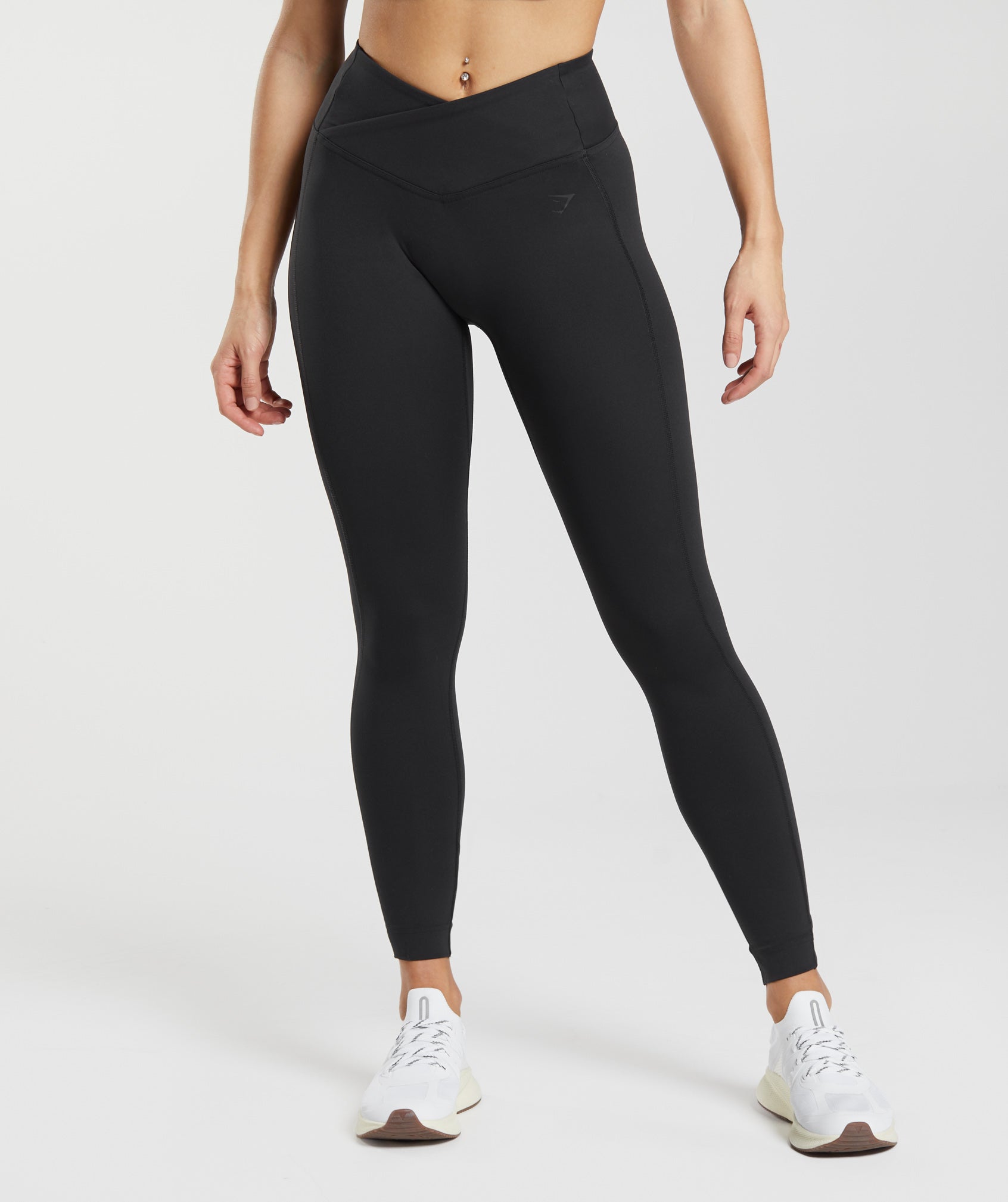 Crossover Leggings Black
