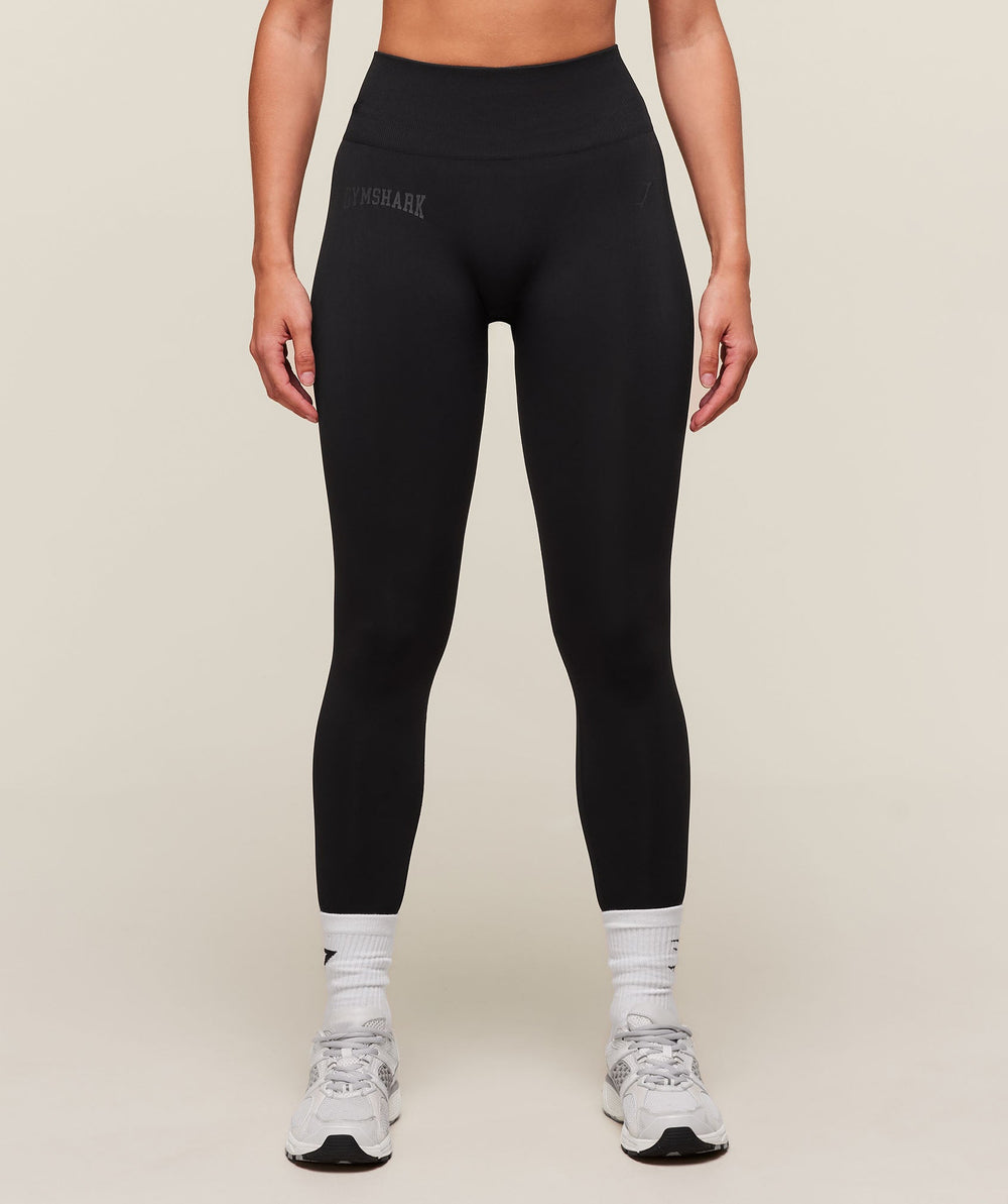 Everyday Seamless Graphic Leggings Black