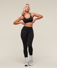 Everyday Seamless Graphic Leggings Black