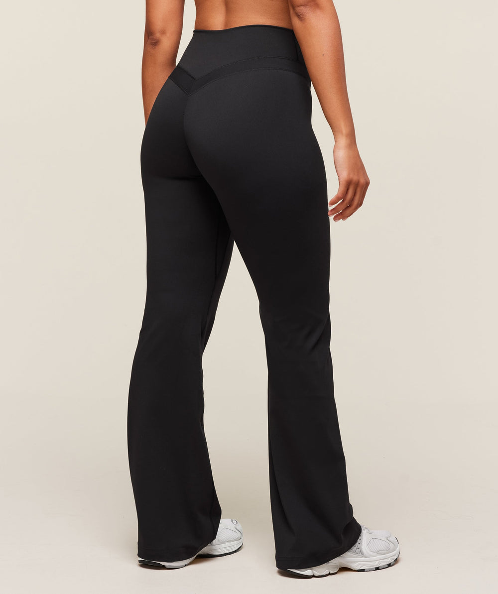 Whitney Flared Leggings Black