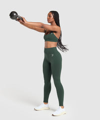 Vital Leggings Woodland Green Marl