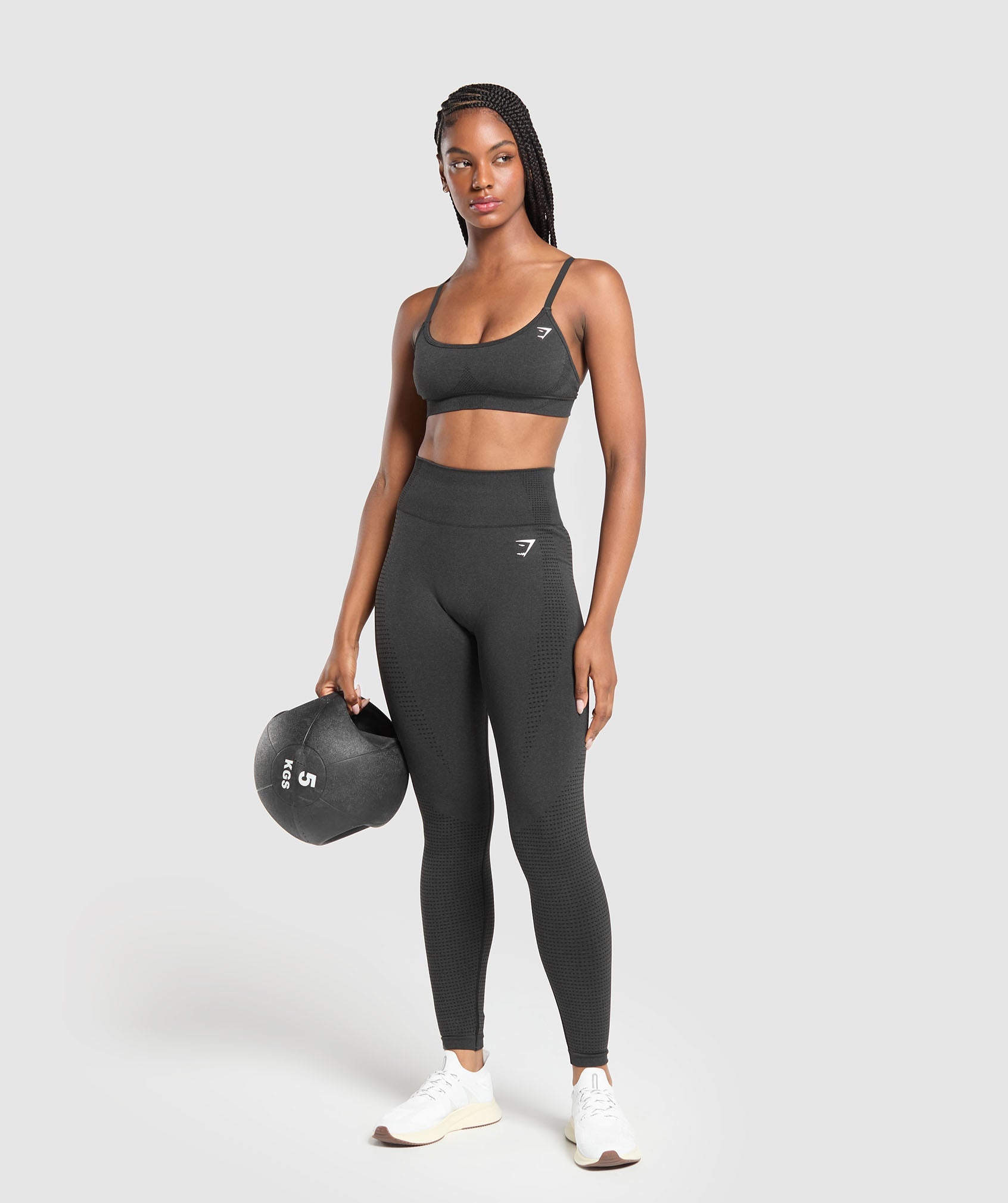Vital Leggings Black Marl