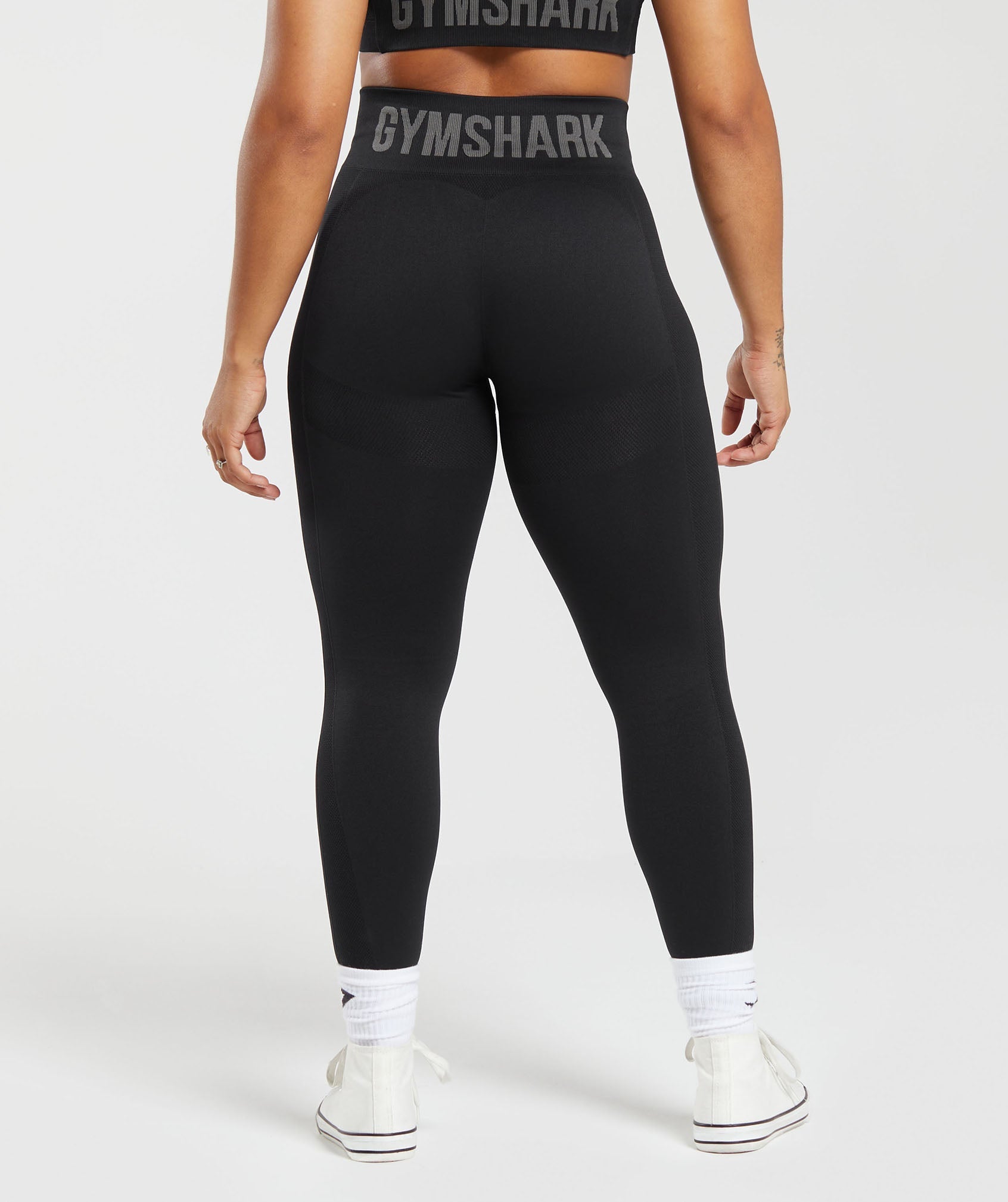 Flex High Waisted Leggings Black