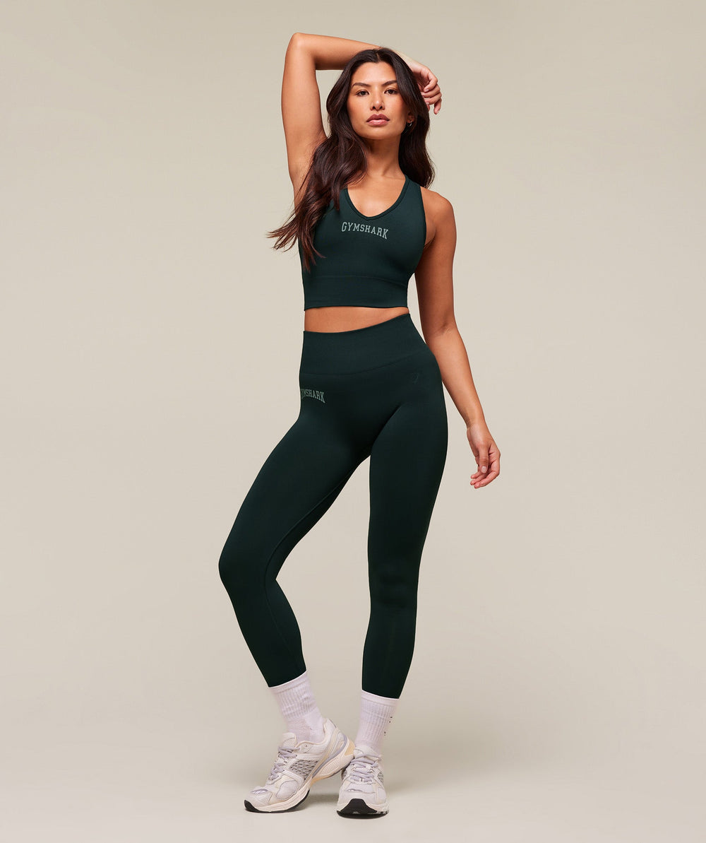 Everyday Seamless Graphic Leggings Darkest Teal