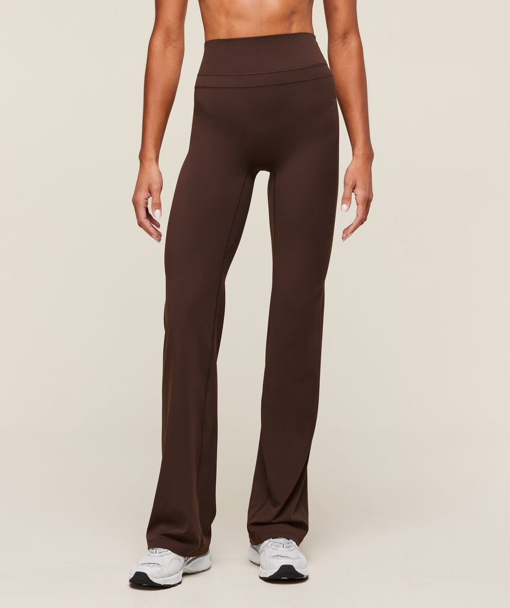 Whitney Flared Leggings Depth Brown