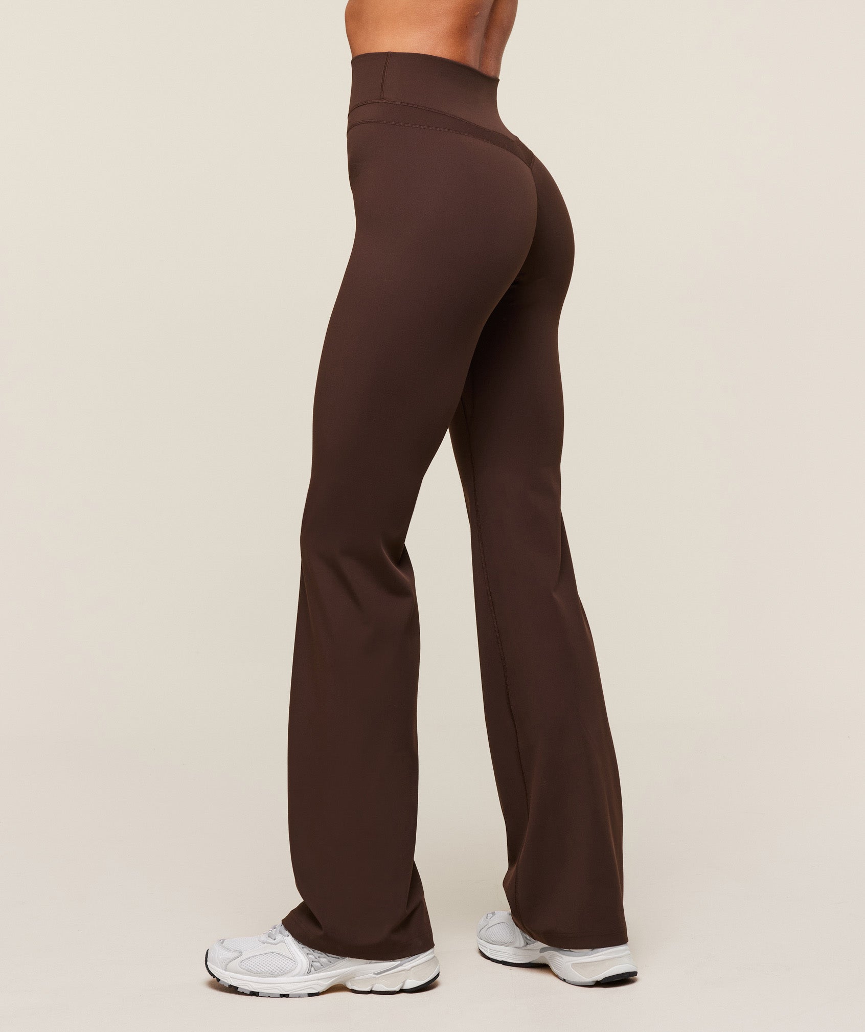 Whitney Flared Leggings Depth Brown