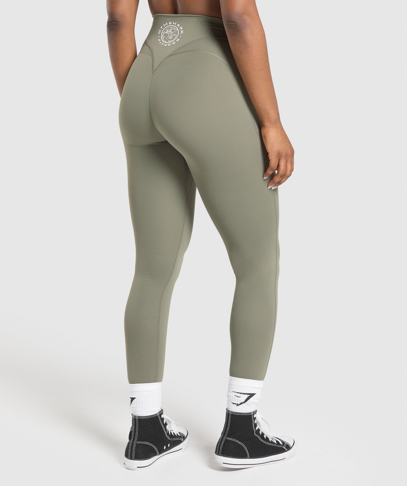 Legacy Logo Leggings Base Green