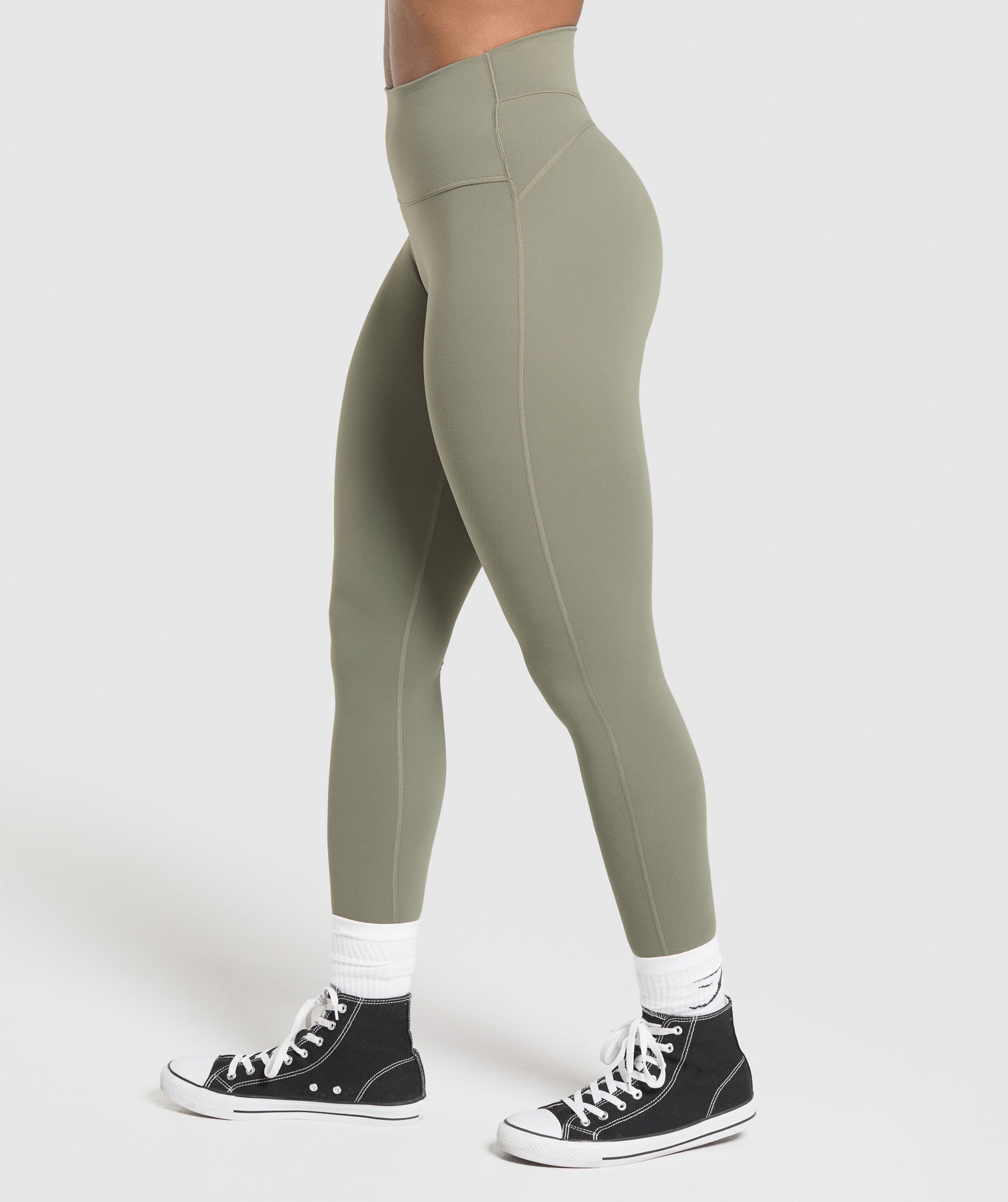 Legacy Logo Leggings Base Green