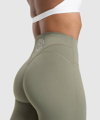 Legacy Logo Leggings Base Green