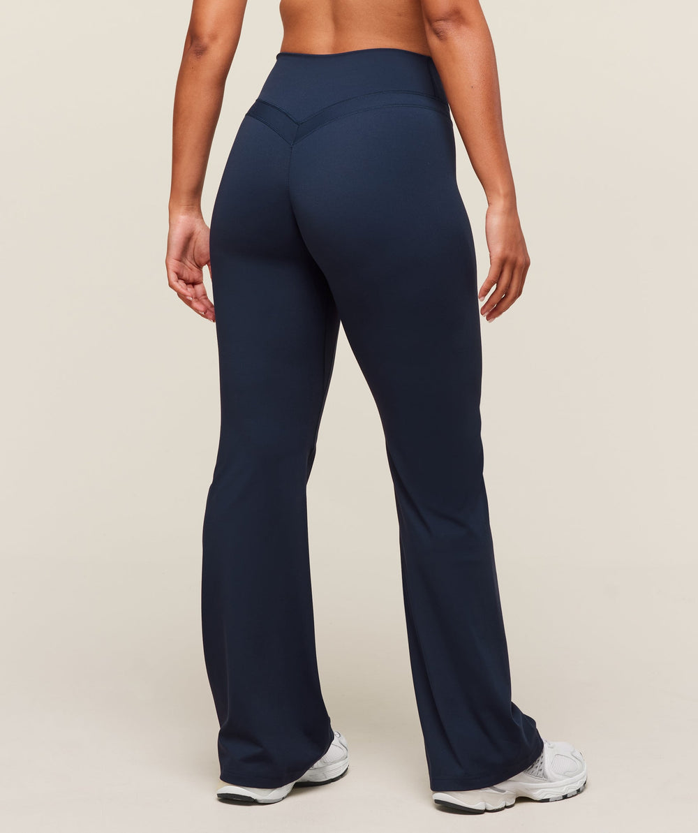 Whitney Flared Leggings Navy