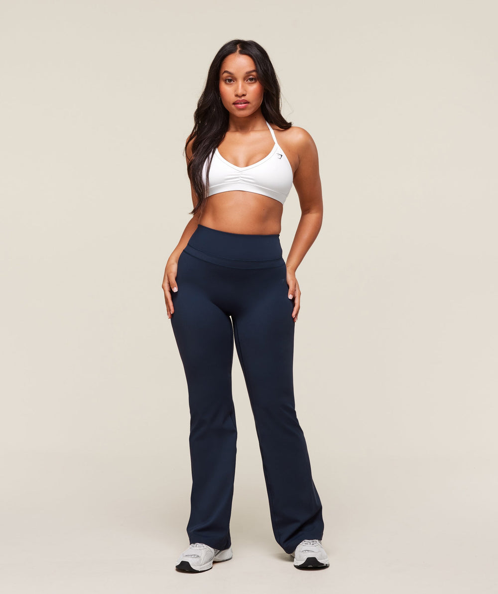 Whitney Flared Leggings Navy