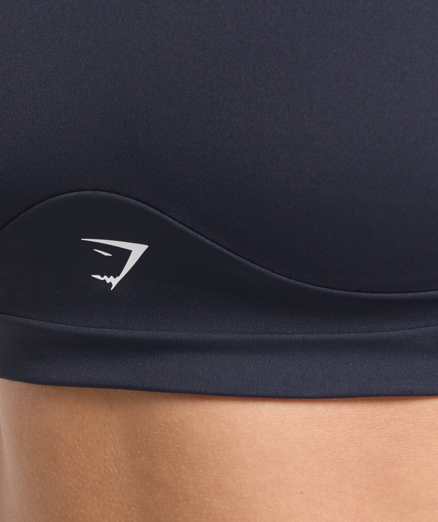 Mesh Back Sports Bra Heavy Blue