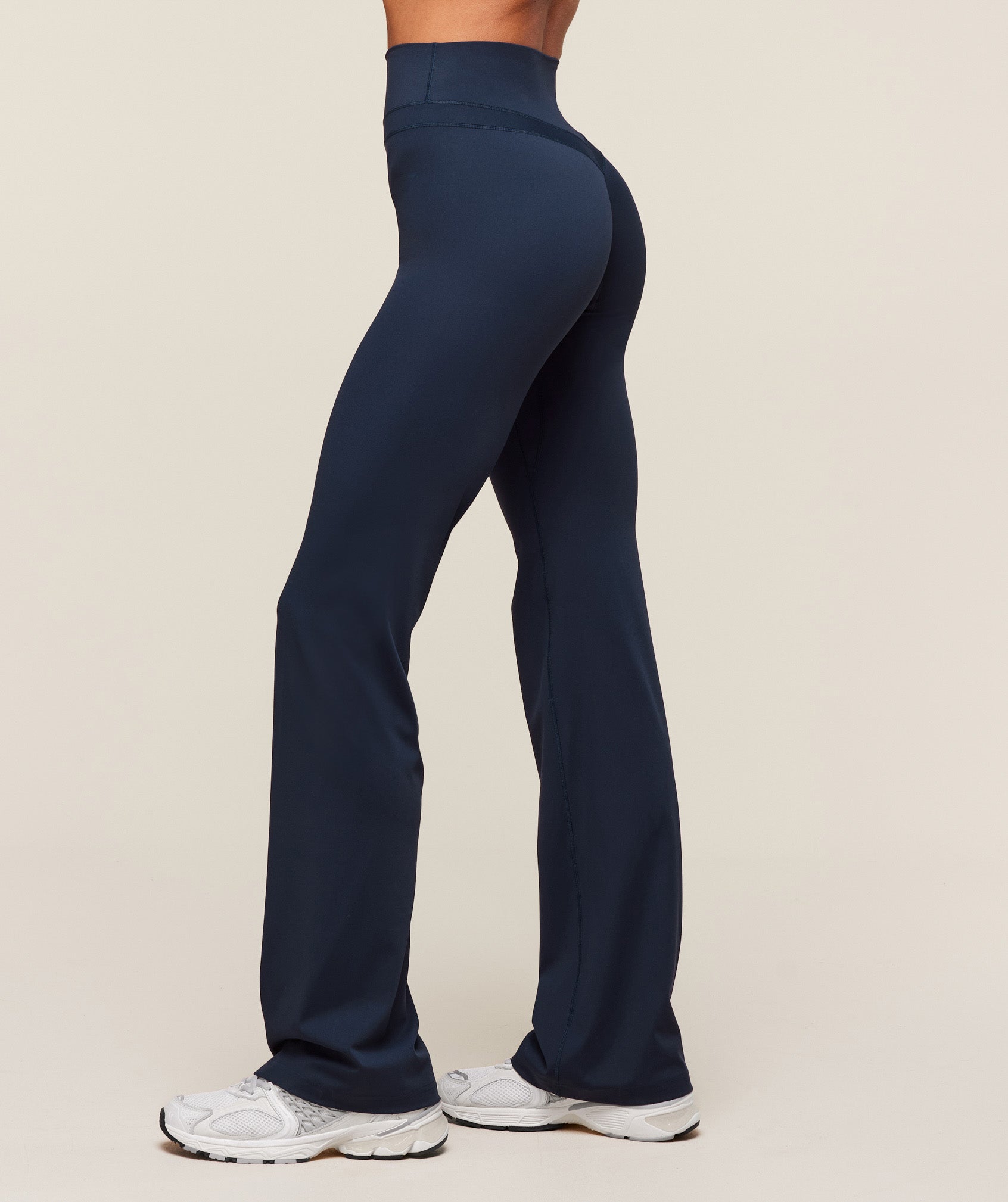 Whitney Flared Leggings Navy