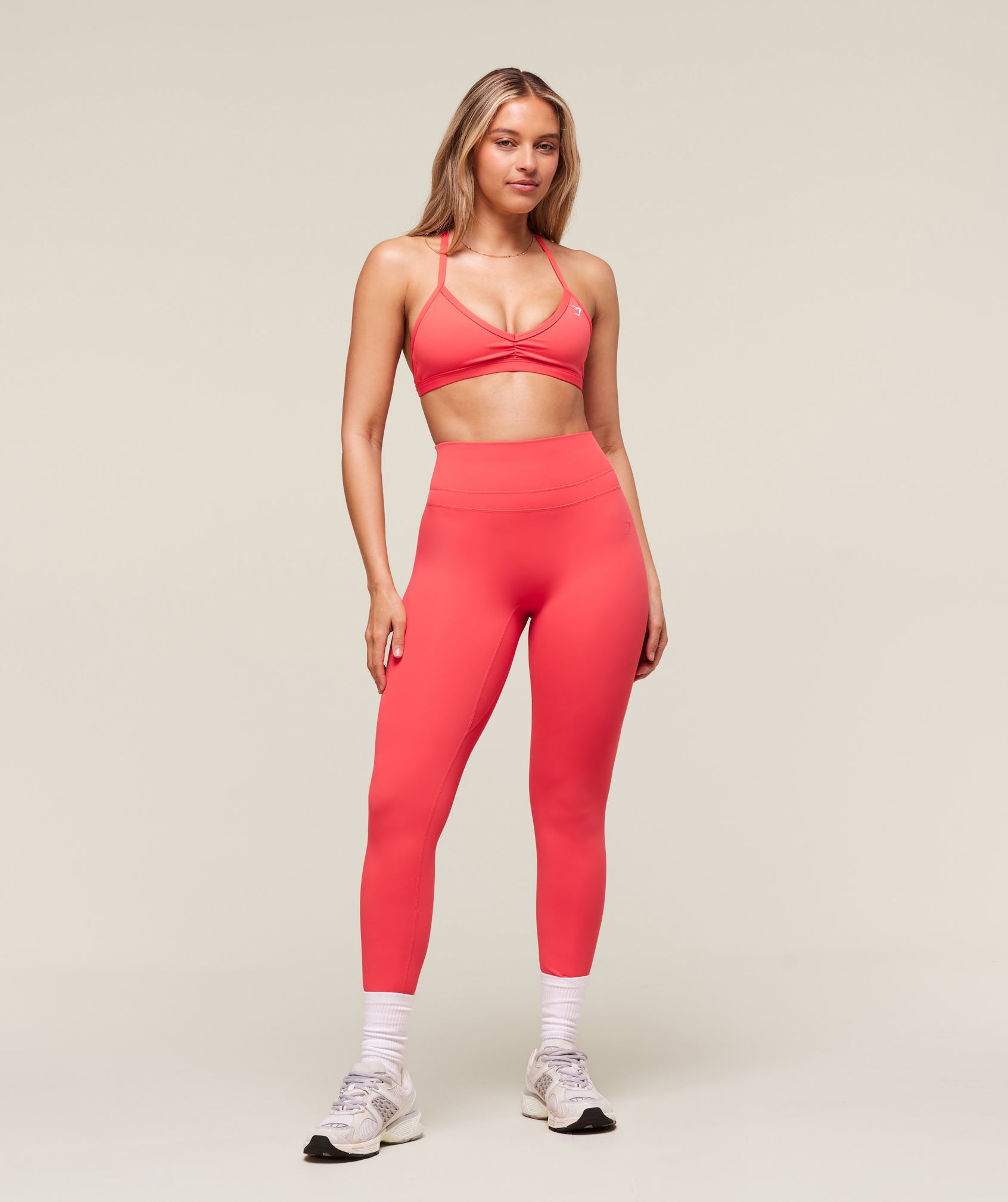 Whitney Leggings Coral Red