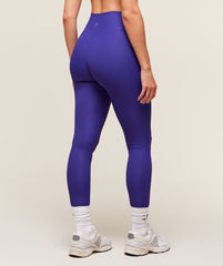 Ribbed Contour Leggings Cobalt Purple