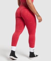 Gains Seamless Leggings Carmine Red