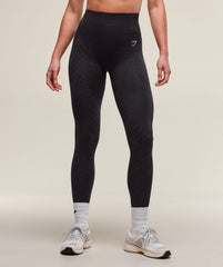 Adapt X Whitney Animal Seamless Leggings Asphalt Grey/Black