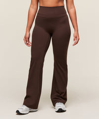 Whitney Flared Leggings Depth Brown