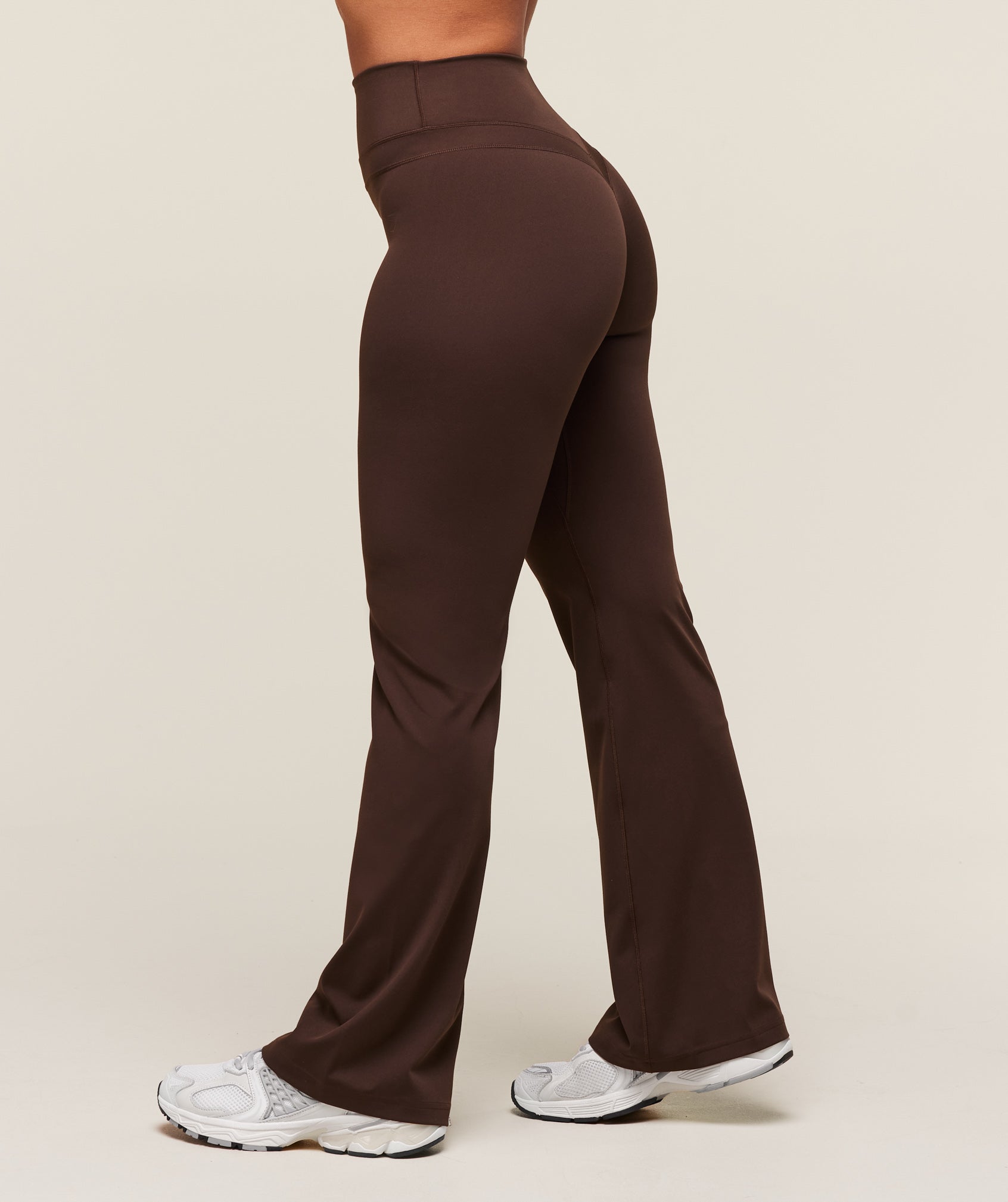Whitney Flared Leggings Depth Brown