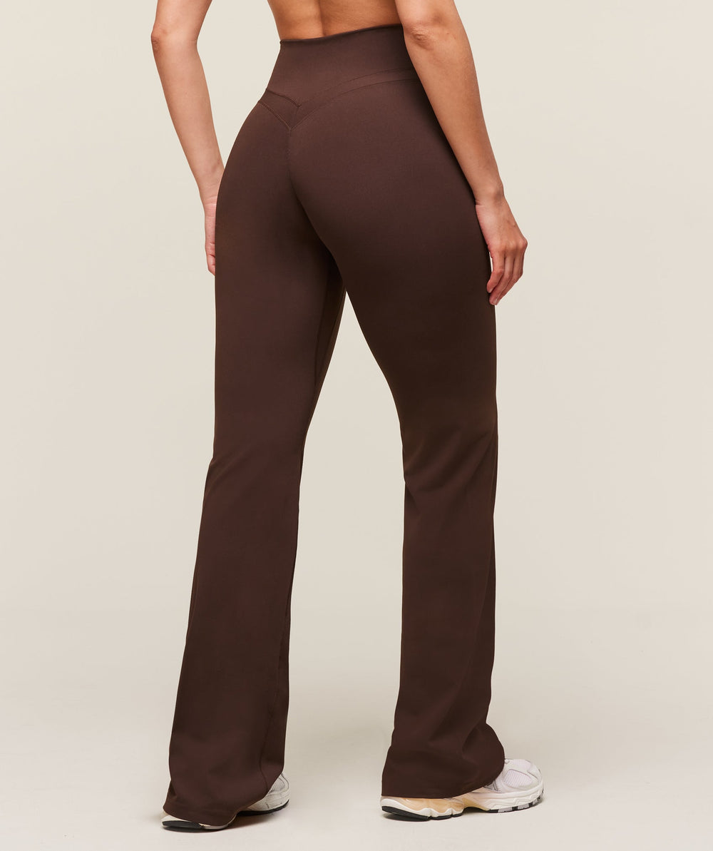 Whitney Flared Leggings Depth Brown