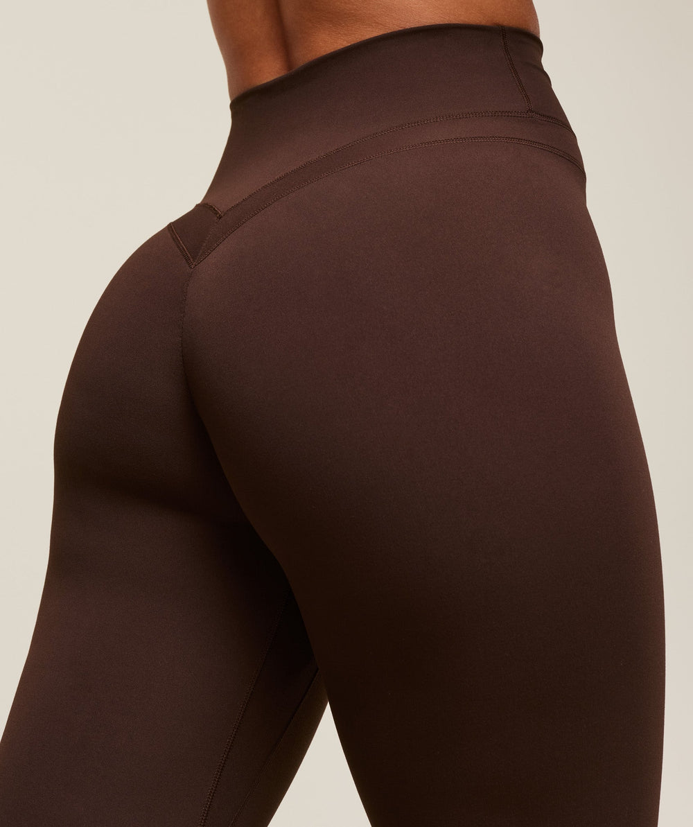 Whitney Flared Leggings Depth Brown