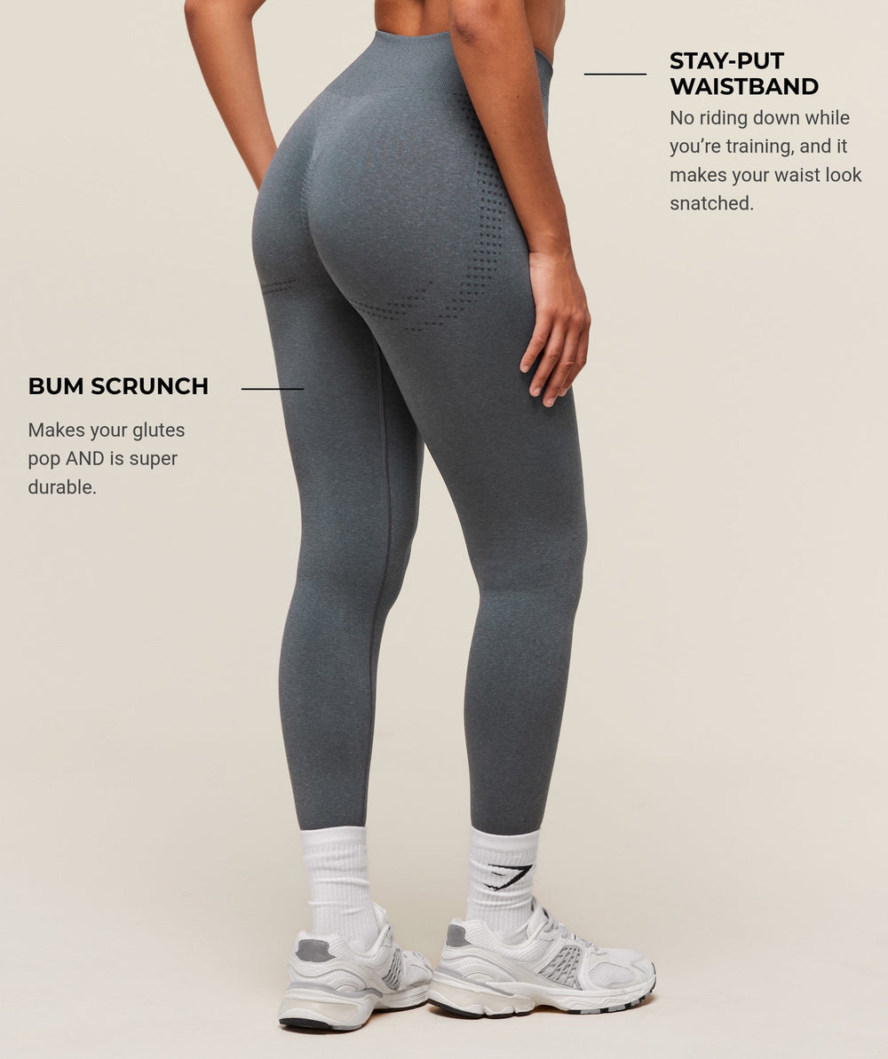 Vital Soft Legging Strong Grey/Marl