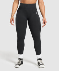 Gains Seamless Leggings Black