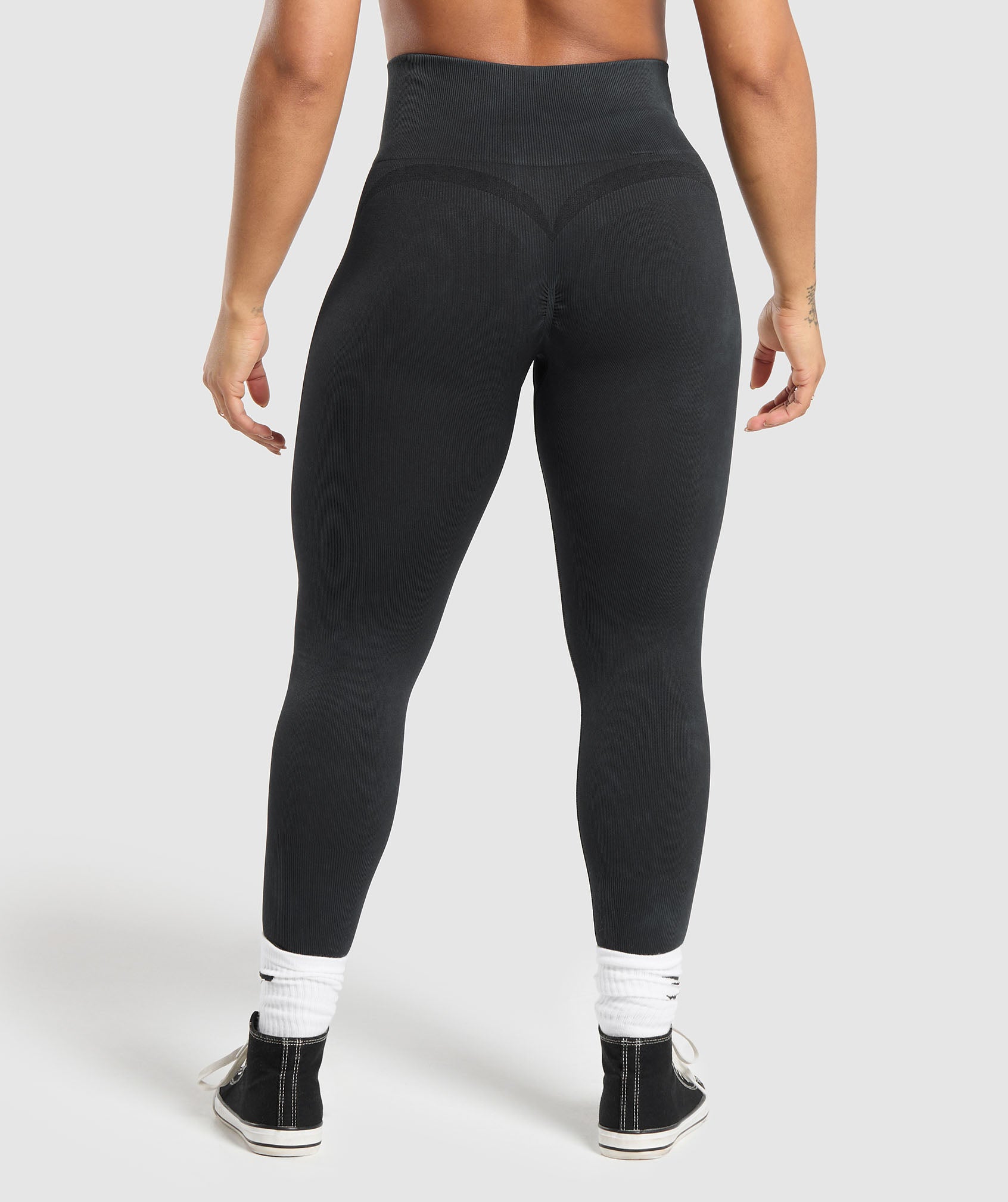 Gains Seamless Leggings Black