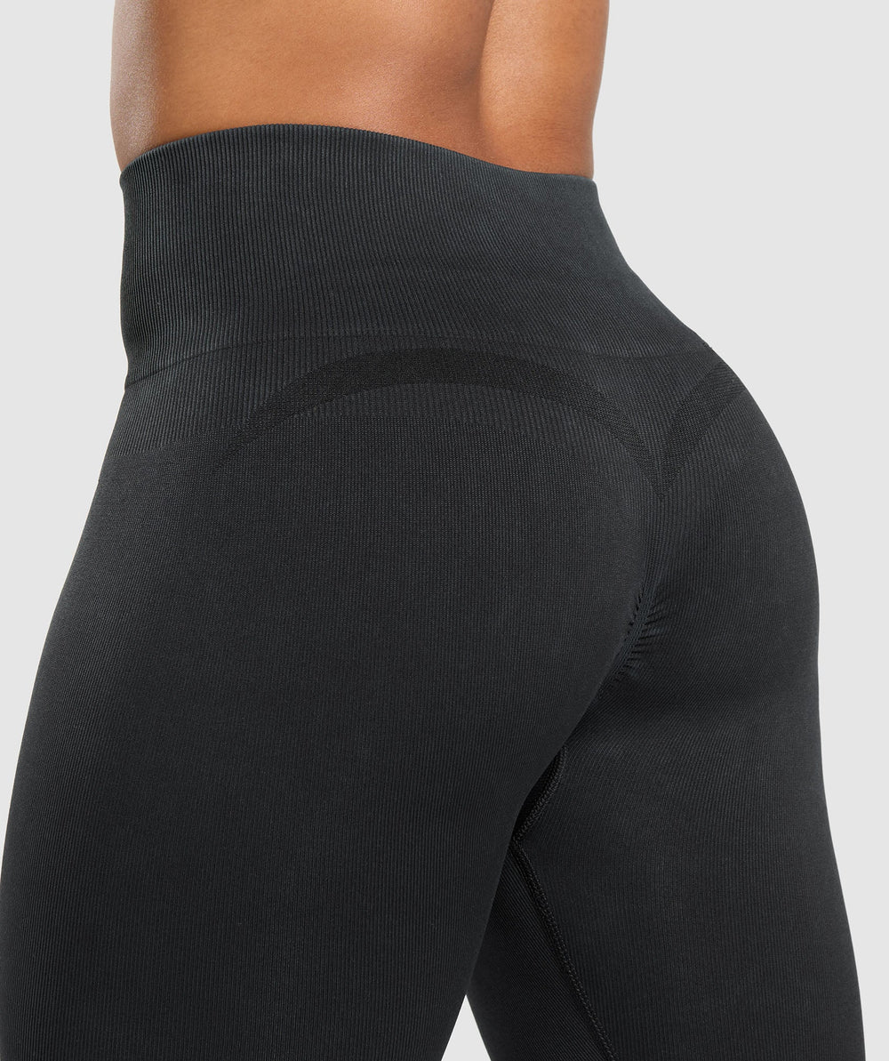 Gains Seamless Leggings Black
