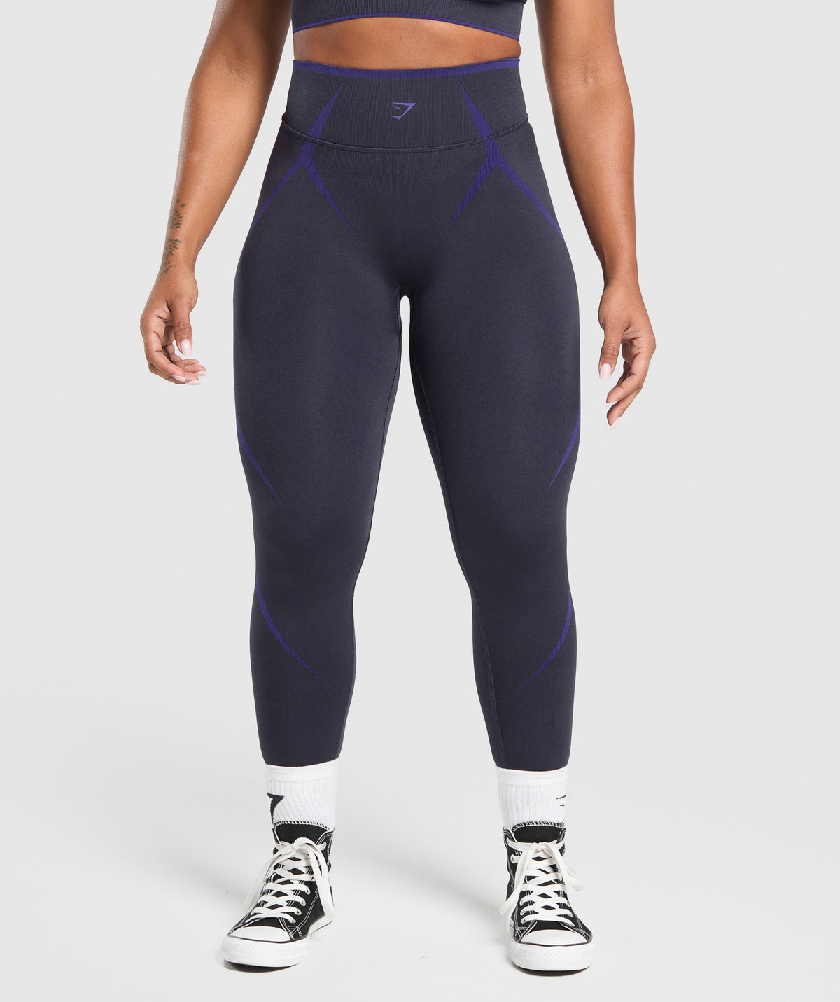 Apex Lift Seamless Leggings Heavy Blue/Cobalt Purple