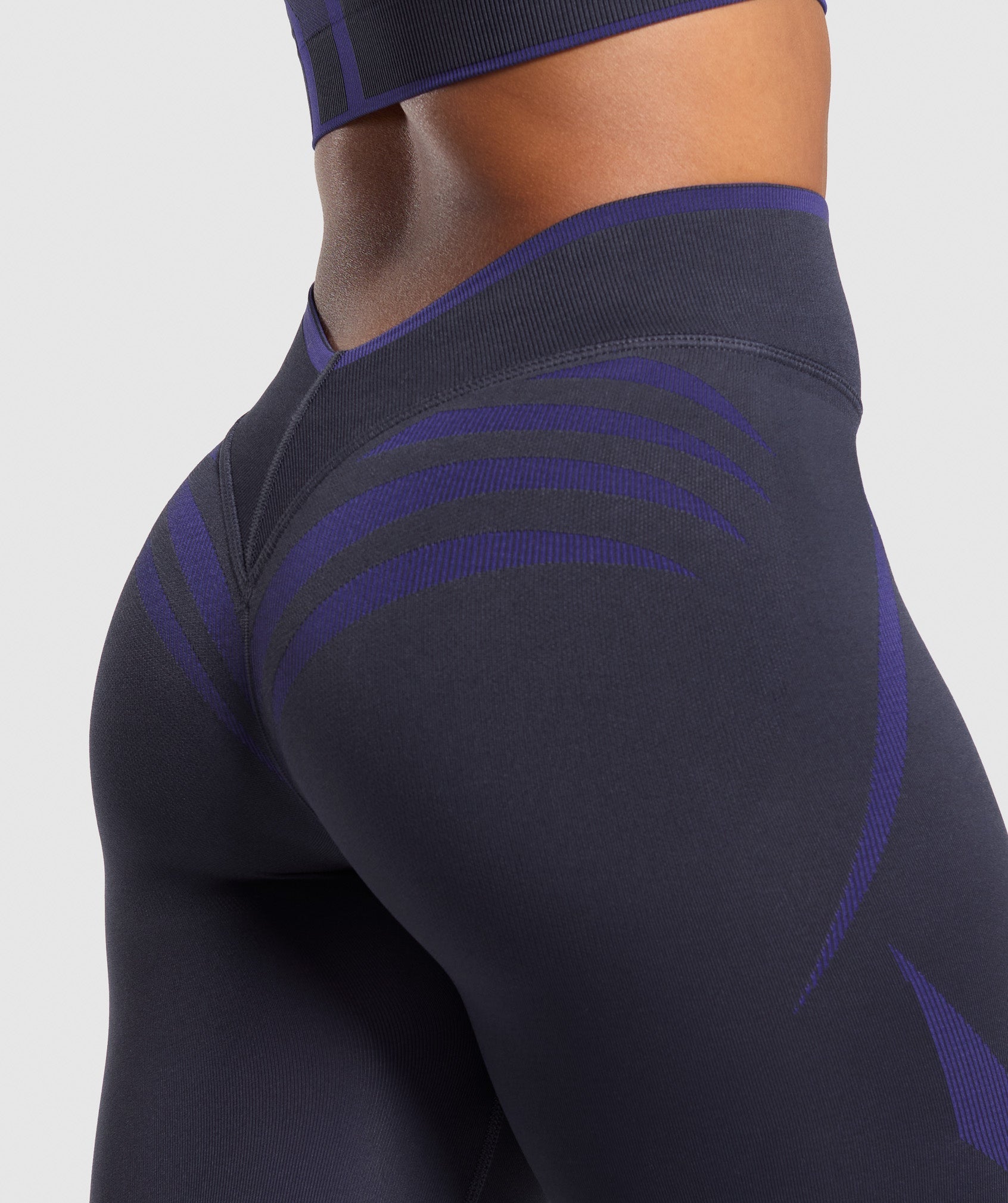 Apex Lift Seamless Leggings Heavy Blue/Cobalt Purple