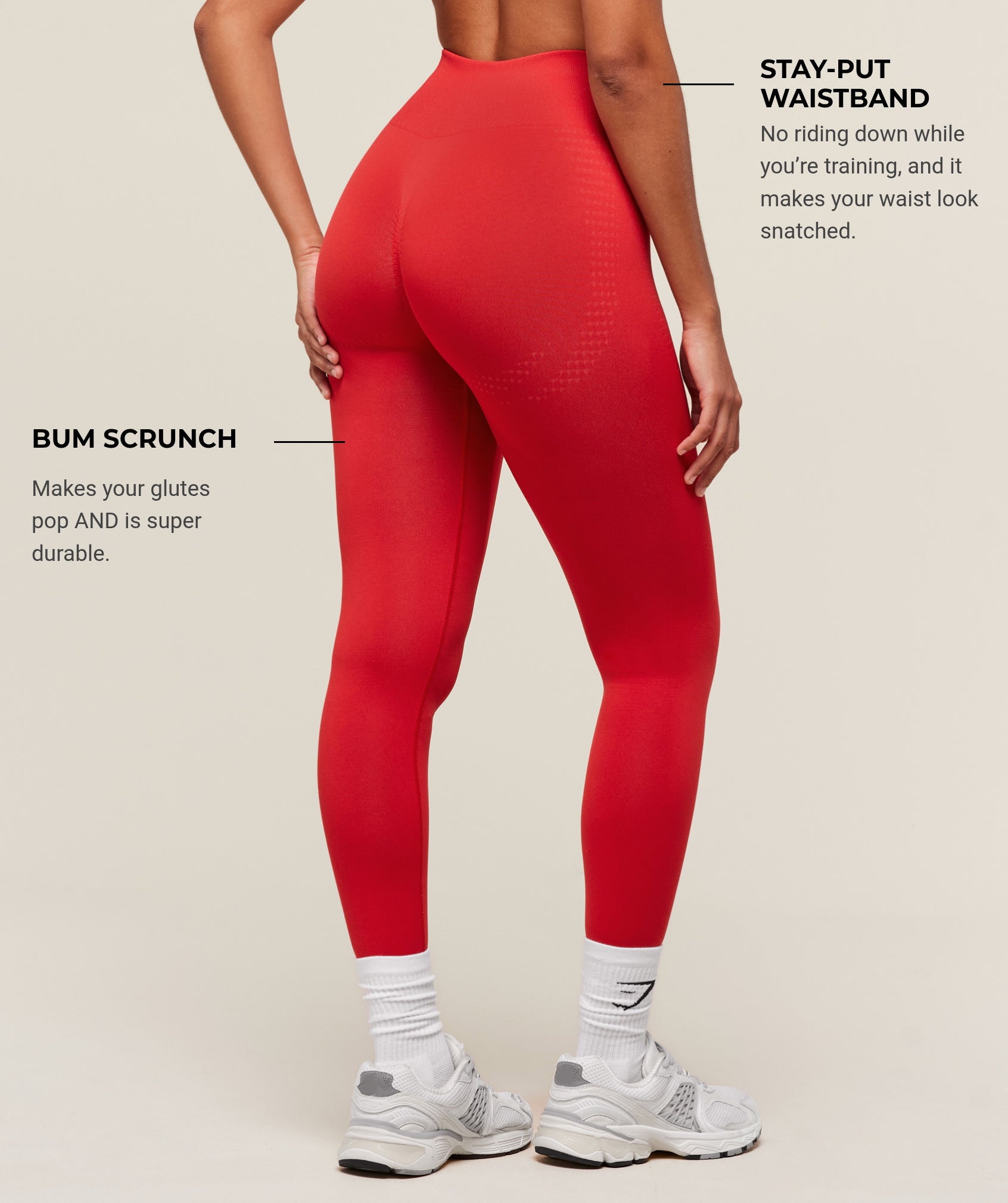 Vital Soft Legging Velocity Red
