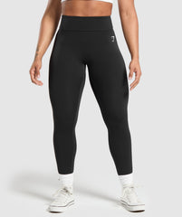 Power Short Leggings Black