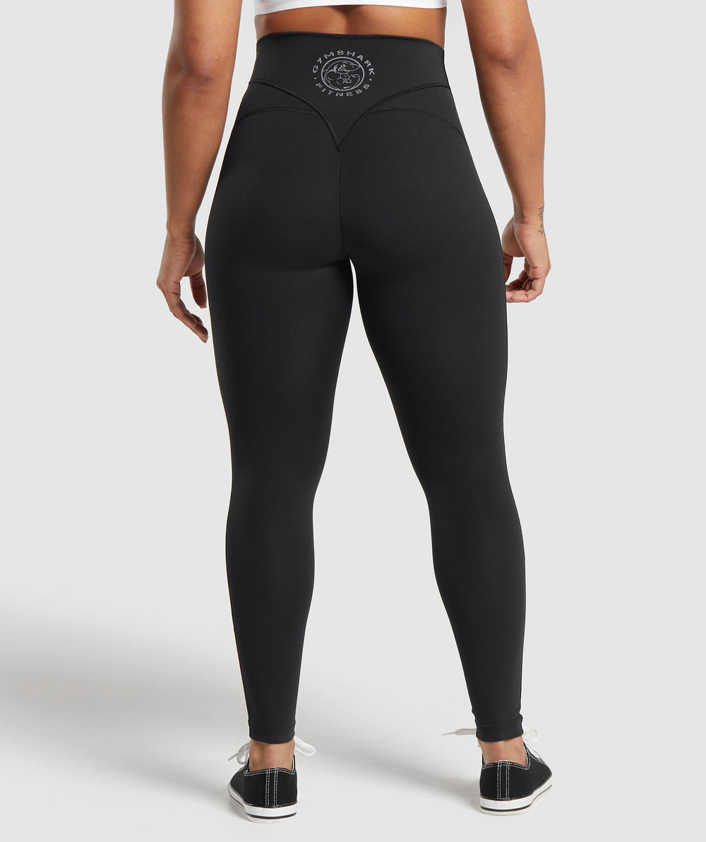 Legacy Short Leggings Black
