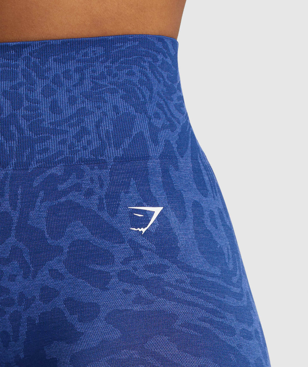 Adapt Safari Seamless Leggings Wave Blue/Iris Blue