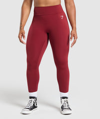 Power Leggings Reps Red
