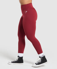 Power Leggings Reps Red