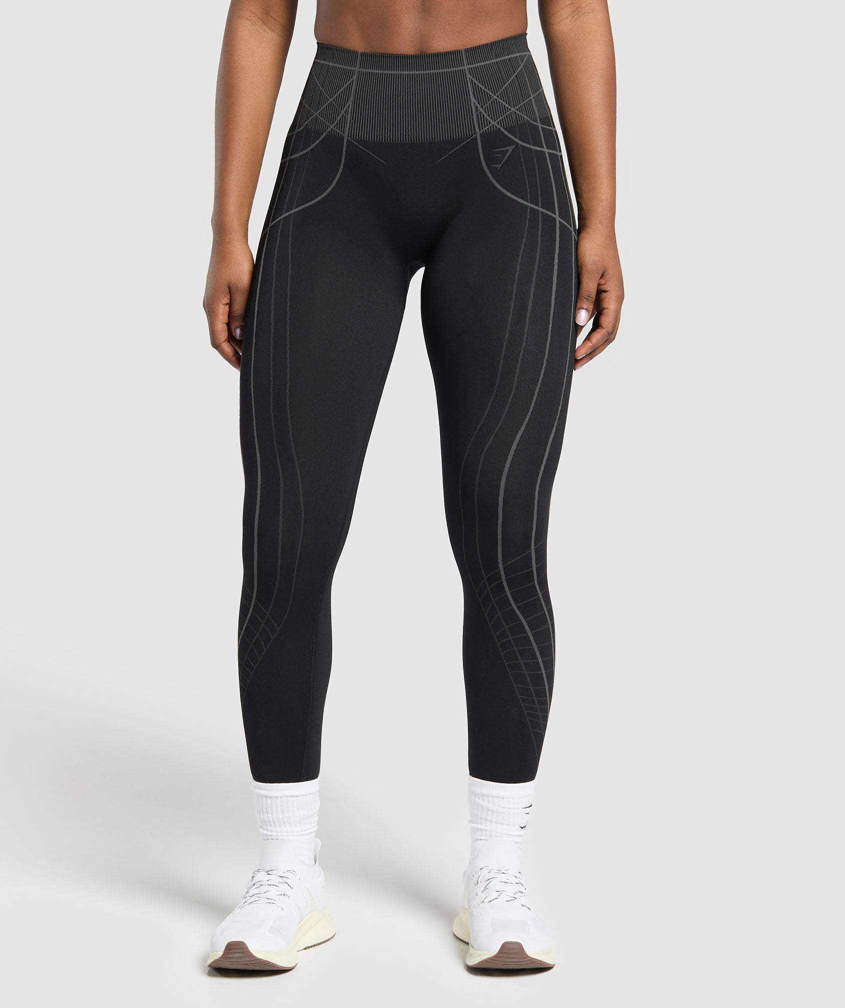 Apex Seamless Leggings Black/Graphite Grey